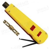 HT-3133TB - Інструмент професійний для закладення контактів IDC (110/88), в комплекті