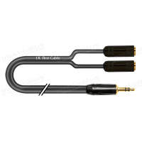 1T-AIC51-00.1 - Кабель переходной, Jack 3,5 stereo штекер > 2х Jack 3,5 stereo гнездо