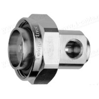 J01120D1157 - Корпус комбинированного разъема 7-16 · 50 Ом, штекер, латунь /покрытие- белая бронза