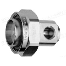 J01120D1157 - Корпус комбинированного разъема 7-16 · 50 Ом, штекер, латунь /покрытие- белая бронза