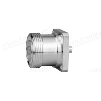 J01121D0044 - Панельний роз'єм 7-16 · 50 Ом гніздо, паяння, кріплення - фланець 32 мм, G10