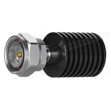 J01124A0007 - Нагрузочное сопротивление 7-16 · 50 Ом штекер, 10 Вт, IP67, латунь /покрытие никель