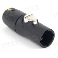 HPT-3-M - Кабельный силовой разъем, power-in, штекер, возможность "горячего" подключения