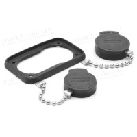 HPT-CAPD - Захисна заглушка з ущільнювачем корпусу для панельних комбінованих роз'ємів штекер/гніздо