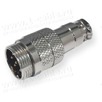 DS1110-LM07 - Роз'єм DS1110, кабельний, штекер, різьбове з'єднання, контактів-7