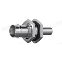 J01001A0109 - Роз'єм BNC, монтажний, гніздо, 50 Ом, губки: N01003A0005, обжим, G5