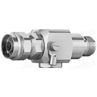 J01028A0069 - Защитное устройство N, штекер - гнездо, 3.8 ГГц, сменная газовая капсула