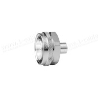 J01440A0024 - Кабельный разъем, 4.3-10 штекер, 50 Ом, фиксация- резьбовая ключом, пайка