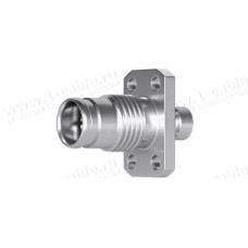 J01481A0001 - Разъём 1.5-3.5, панельный, гнездо, 50 Ом, крепление: фланец 9.7х15 мм, пайка