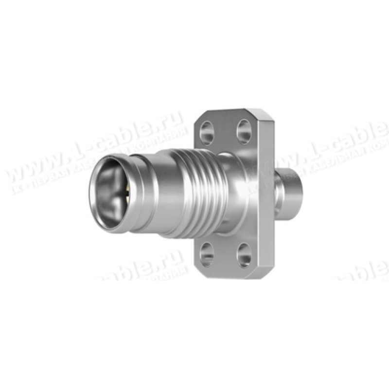 J01481A0001 - Разъём 1.5-3.5, панельный, гнездо, 50 Ом, крепление: фланец 9.7х15 мм, пайка