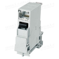 J80023A0001 - Роз'єм RJ45, гніздо, Cat.6a, монтаж на DIN-рейку TH35, серія STX