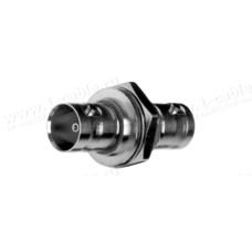 AC-BNC-JJA-75T - Адаптер UHD BNC, гнездо - гнездо, монтажный, крепление: фланец, 75 Ом