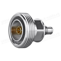 J01122A0039 - Перехідник 7-16 гніздо – 1.5-3.5 гніздо, 38 дБ-1 ГГц; 34 дБ-3 ГГц; 28 дБ-6 ГГц, IP68