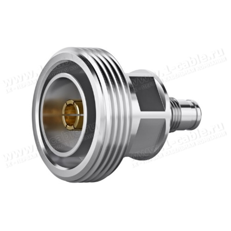 J01122A0039 - Переходник 7-16 гнездо - 1.5-3.5 гнездо, 38 дБ- 1 ГГц; 34 дБ- 3 ГГц; 28 дБ- 6 ГГц, IP68