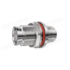 J01462A0001 - Адаптер 2.2-5, гнездо - гнездо, монтажный, фиксация: резьбовая ключом, 6.0 ГГц