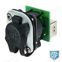 NE8FDP-TOP - Адаптер RJ45 EtherCON TOP, панельний, гніздо - гніздо, D-посадка, кат.5e клас D