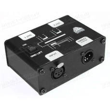 PT24158 - Аудио сплиттер, пассивный, 2 балансных входа XLR 3 (f) / 2 Direct Output XLR 3  (m) > 2 балансных трансформаторных выхода XLR 3 (m)