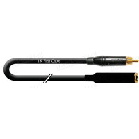 1T-AIC74-02 Аудиокабель переходной, Jack 6,3 stereo гнездо > RCA штекер, диаметр- 6 мм