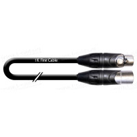 1T-AMB11-000.5 - Кабель мікрофонний, Basic, XLR3 гніздо > XLR3 штекер, діаметр-6 мм