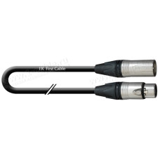 1T-AMBN11-000.5 - Кабель микрофонный, Basic, XLR3 гнездо > XLR3 штекер (Neutrik), диаметр-6 мм