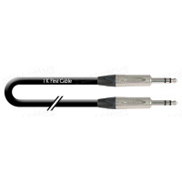 1T-AMBN22-00.5 - Кабель мікрофонний, Basic, Jack 6,3 stereo штекер > Jack 6,3 stereo штекер