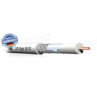 SA11DY - Кабель антенный цифровой, 75 Ом, экран: фольга + оплетка, 6,8 мм, 1x1,13 мм, белый