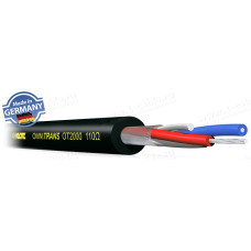 OT2000 - Кабель для цифрових аудіосигналів, AWG24, 7x0,20mm (2x0,22mm2), діам.- 6.5 мм