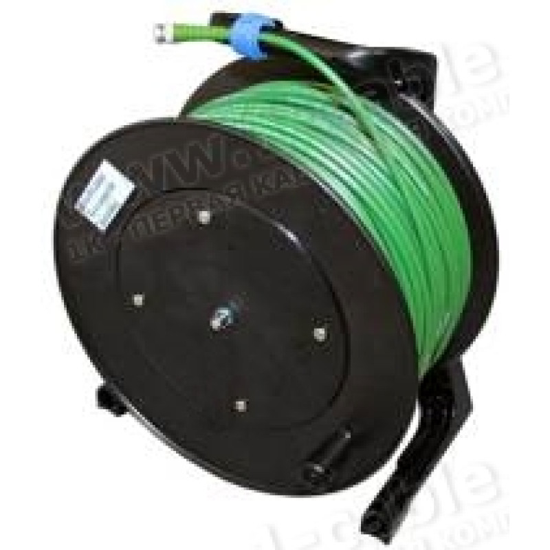 1T-V1/A0SK-120 - ВІДЕО кабельна система на котушці, Analog CST, барабан (1х BNC гніздо)