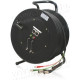 1T-V2/A2RX-150 - 4-кан. АУДІО-ВІДЕО кабельна система на котушці (2х BNC гніздо, 2x XLR3 гніздо)