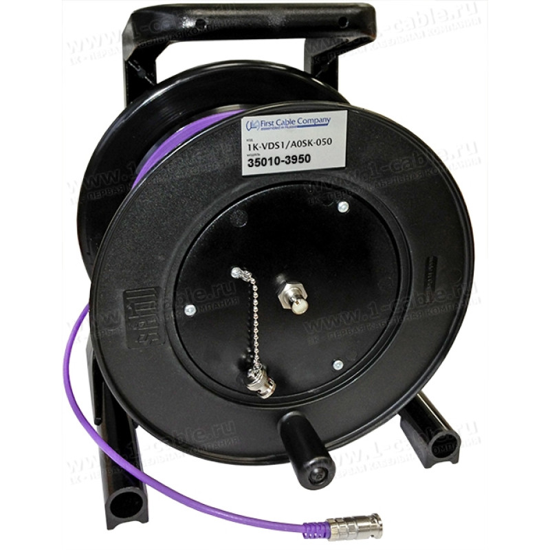 1T-VDS1/A0SK-070 - ВІДЕО компактна кабельна система на котушці, Analog/SDI/HDTV (1х BNC гніздо)