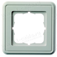 B00004A0019 - Рамка для встановлення розеток для внутрішнього монтажу, рамка на 1 модуль, 80х80 мм