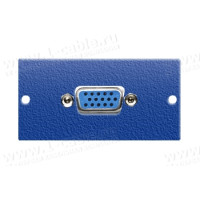 MTP-DS9-F - Блок D-SUB для модульної термопанелі, серія MTP, панельний роз'єм D-SUB 9-пін (гніздо)