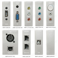 MWP-2RJ45-M1 - Модуль для комбінованої настінної розетки, серія Modular Wall, 2x RJ45