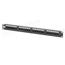 PP-1U-16-C5e-110D - Патч-панель для установки в рэк 19", неэкранированные RJ45, категория 5e