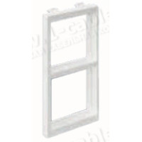 S067C-14 - Адаптер для системи люка для підлоги, 4-місн. для гнізд RJ-45-AMP, S-модуль 52x108мм