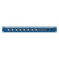 TPC10-1U-8X3F/2KF/2B - Кінцева панель комбінована, 10 каналів, 1U, 8x XLR3F; 2x BNCF