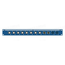 TPC10-1U-8X3F/2KF/2B - Оконечная панель комбинированная, 10 каналов, 1U, 8x XLR3F; 2x BNCF