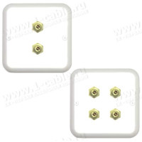 WP2W-BU - Вбудована панель для підключення акустичних систем (гнізда BANANA)