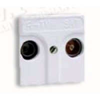 75468-69 - Розетка TV-SAT (радіо, ТБ + супутник) для системи люка підлогового комутаційного