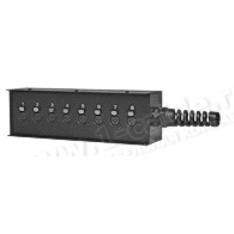 1T-SB4/0-XP - 4-кан.(4-IN) комутаційна коробка в зборі Stage Box (4x XLR3 гніздо)