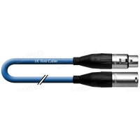 1T-DMX2X5-020 Кабель цифровий DMX2, XLR5 гніздо > XLR5 штекер, діаметр - 8 мм, колір - синій, довжина - 20 м