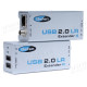 EXT-USB2.0-LR - Подовжувач високошвидкісних ліній USB (до 480 Мгб/сек) по кручений парі