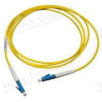 1T-FO1-1x9/125-LC>LC-010 Кабель коммутационный, оптический, LC штекер > LC штекер, одномодовое волокно, симплекс