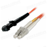 1T-FO1-2x50/125-LC>MTRJ-005 Кабель комутаційний, оптичний, LC штекер > MTRJ штекер, багатомодове волокно, дуплекс