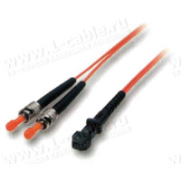 1T-FO1-2x50/125-MTRJ>ST2-02 Кабель коммутационный, оптический, MTRJ штекер > ST2 штекер, многомодовое волокно, дуплекс