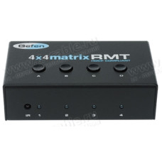 EXT-RMT-MATRIX-444 - Блок управления 4-х кнопочный для контроля матричных коммутаторов сигналов 4х4