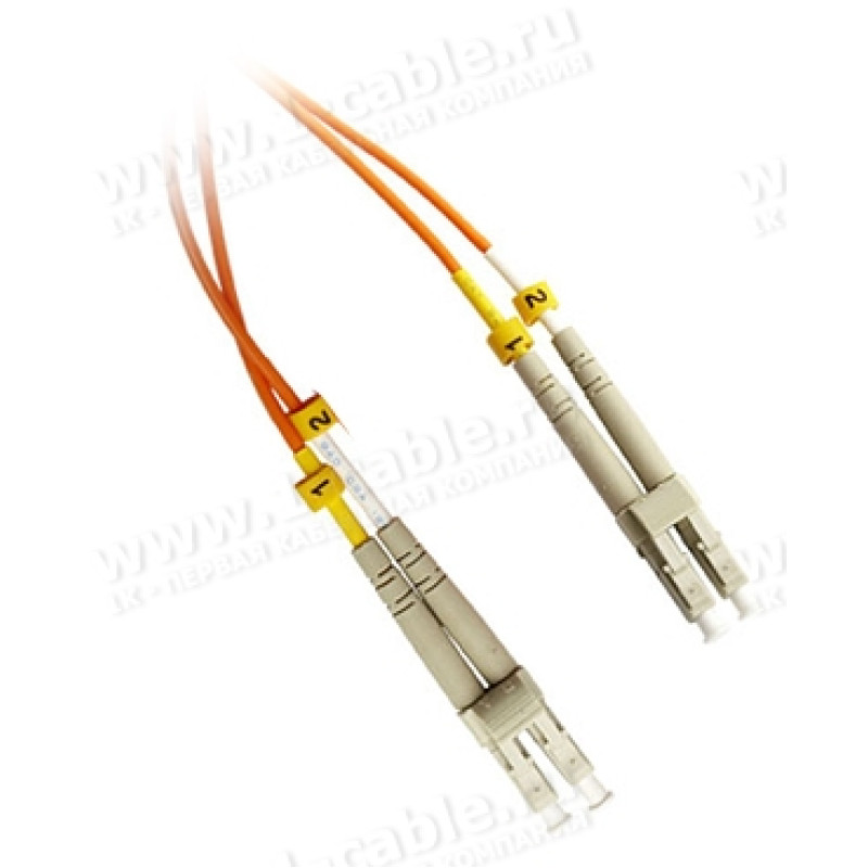 1T-FO1-2x9/125-FC>LC-02 Кабель комутаційний, оптичний, FC штекер > LC штекер, одномодове волокно, дуплекс