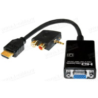 HIT-HDMI-2-VGAAUD - Конвертер цифрових сигналів HDMI аналогові сигнали VGA і стерео аудіо