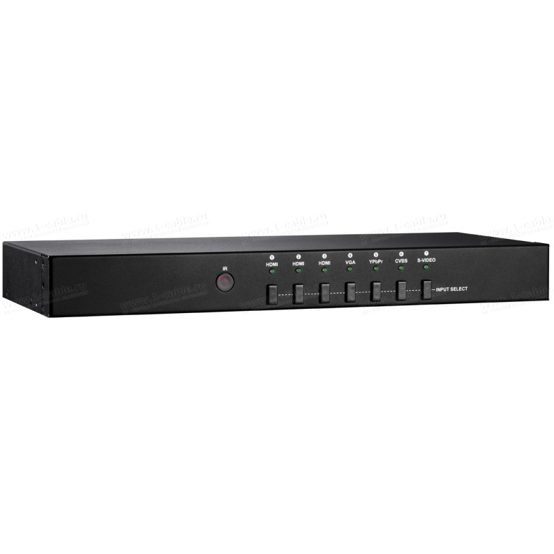 HIT-COMVGASVAUD-2-HDMI - Перетворювач аналогових VGA/композитних/с-відео/компонентних сигнів і аналогового аудіо