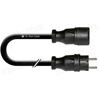 1T-MP1-01 Кабель силовий у гумовій ізоляції H07RN-F, еластичний, SCHUKO штекер > SCHUKO гніздо